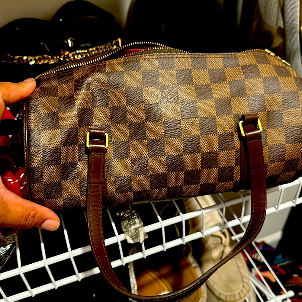 Authentic, I bought off posh like two years ago as authentic Louis Vuitton